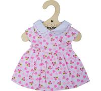 Bigjigs Toys Robe rose avec des cœurs pour poupée 34 cm