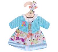 Bigjigs Toys Cardigan turquoise et robe (pour une poupée de 28 cm)