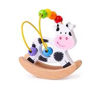 Bigjigs Toys Rocking Bead Frame (Cow)