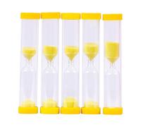 Bigjigs Toys Sablier de 3 minutes (Lot de 5)
