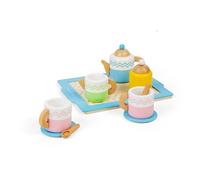 Bigjigs Toys Service à thé avec plateau