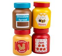 Bigjigs Toys Set de tartines à grignoter en bois