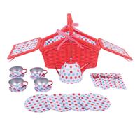 Bigjigs Toys Tea Set in Picnic Basket lot de jouets 3y+ 1 pcs