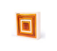Bigjigs Toys Wooden Folding Squares (carrés pliants en bois)