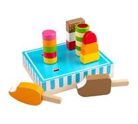 Bigjigs Toys Wooden Ice Lollies lot de jouets en bois 3 y+ 7 pcs