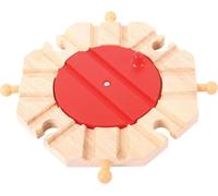BigJigs Train en bois Plaque tournante 8 directions (4)