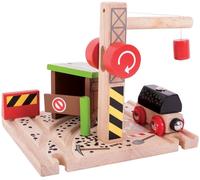 Bigjigs Train Rails En Bois - Mine De Charbon