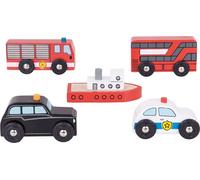 Bigjigs Wooden City Vehicles - 5 pièces