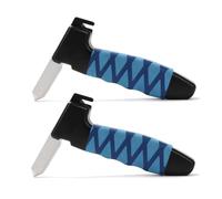 BigKing 2 poignées de voiture pour personnes âgées, 3 en 1 poignée multi-fonctions pour porte voiture, poignée de service, brise-verre, entrer et sortir de la voiture, couper la ceinture de sécurité