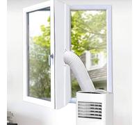 BigKing 300CM Kit Calfeutrage Climatiseur, Kit Joint de Fenêtre Climatisation Mobile, Accessoire Climatiseur Portatif Fonctionne avec Les Unités De Climatisation, Facile à Installer (3M)