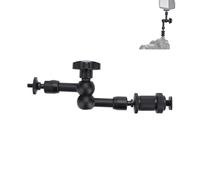 BigKing Bras Magique pour Appareil Photo, Bras Magique articulé à Friction réglable de 7 po pour Montage sur Chaussure Chaude avec des appareils Photo