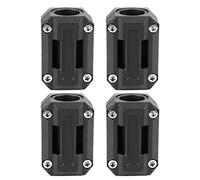 BigKing Crash Bar Slider, Protecteurs de Barre de Crash, Moto Universels pour de Moteur 22, 25, 28 mm pour R1200GS R1150GS, Noir