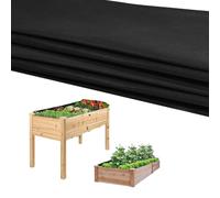 BigKing Housse pour jardinières en tissu non tissé résistant de 160 x 210 cm, doublure en tissu pour grandes jardinières en plein air, revêtement recyclable pour jardinières pour légumes
