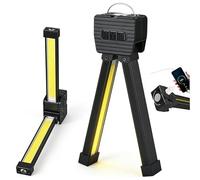 BigKing Lampe Aimantée Rechargeable, 4 Modes D'éclairage, Lampe de Gym Magnétique avec Charge USB, Lampe de Pose Magnétique, étanche Et Variateur D'intensité pour la Gym, Le Camping