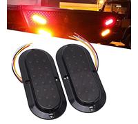 BigKing Lot de 2 Feux de remorque Professionnels 12 V, kit de Feux arrière à LED pour remorques, Voitures, camionnettes, camions