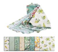 BigKing Lot de 8 coupons de tissu en coton pour patchwork, couture, patchwork, différents motifs - 50 x 50 cm - Pour loisirs créatifs (style 2), CSM0222