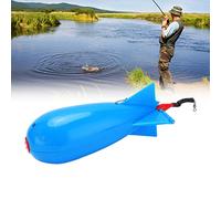 BigKing Mangeoires De Pêche, Accessoires De Pêche à La Carpe, Lanceur D'appâts Portable, pour Les Appâts De Lancement De Pêche en Plein Air, De Rassemblement des Groupes De Poissons(Bleu)