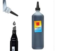 BigKing Marqueur de recharge pour encre, poster stylo de recharge liquide, encre pour marqueur permanent, noir
