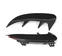 BigKing Spoiler d'aile pour Mercedes A-Klasse W177 Berline AMG Line (2018+) - Lot de 2, ABS, lèvre diffuseur, design sportif et installation simple