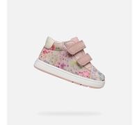 Geox B BIGLIA Girl C Baskets pour bébé Fille, LT Rose/Multicolore, 24 EU