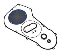BIGLKNM Kit de joint de couvercle primaire compatible avec Harley-Davidson Dyna & Softail Fat Boy Heritage Springer Night Train 1994-2005