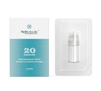 Biglumin 20pcs microneedling visage Derma Stamp Longueur 0,5 mm Emballé individuellement Aiguille hydrosoluble pour les soins la peau anti-âge,la stimulation de la croissance des lèvres,des cheveux