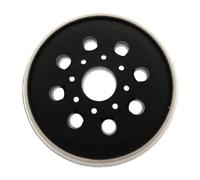 Biglumin Disque de polissage - Plateau de Ponçage Ø 125 mm avec Hook et Loop 8 Trous Compatible avec Bosch PEX 220 A, PEX 220 AE, SKIL 7402/7490 Ponceuse Excentrique par Poweka.