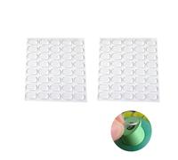 Biglumin Pastilles adhésives - Tampons adhésifs Double face amovibles transparents, Colle repositionnable Forte adhérence, pour accrocher tableaux, ballons, manucures, etc.(Lot de 560)