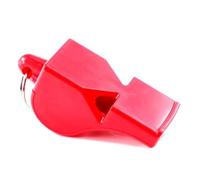 Biglumin Sifflet - Sifflet d'entraîneur ou d'arbitre de Sport Professionnel, Classic sifflet avec Cordon Robuste, idéal pour Le Football, Le Basket-Ball et Les Sports de Plein air. (Rouge)