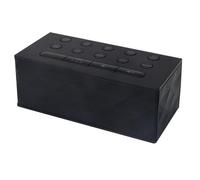 BIGMONAT Machine à Bruit Blanc Pour Adulte, Chargement USB, Machine à Bruit Blanc Portable, Adaptée Pour L'intimité Au Bureau Et La Réduction Du Bruit, Avec 10 Sons Naturels De Haute Qualité (Noir)