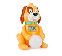 BIGMONAT Réveil pour Enfants,Réveil de Dessin Animé pour Chien,Réveil Chronométré Spécial pour Les étudiants,Horloge Numérique Créative,Alimenté par Un Adaptateur Secteur ou Une Batterie.