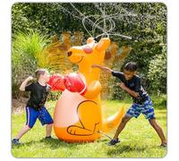 BigMouth Inc. Arroseur de boxe géant gonflable kangourou, jeux aquatiques amusants pour enfants, 1,5 m de haut