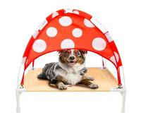BigMouth Inc. Lit surélevé champignon pour chien Taille M