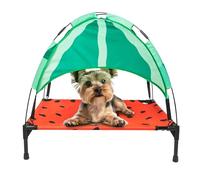 BigMouth Inc. Lit surélevé Pastèque pour Chien Petit Modèle