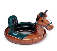 BigMouth Inc. Radeau gonflable robuste pour rivi?re flottante avec porte-gobelet, corde ? saisir et si?ge en maille confortable -