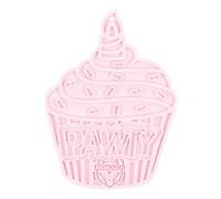 BigMouth Inc Tapis à lécher Cupcake pour animaux de compagnie - Tapis à lécher antidérapant durable pour chien et chat - Parfait pour les animaux anxieux et la distraction pendant le toilettage ou le