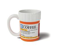 BigMouth Tasse fantaisie en céramique avec poignée pouvant contenir 325 ml de votre boisson préférée | 12,5 cm x 8,5 cm x 11 cm