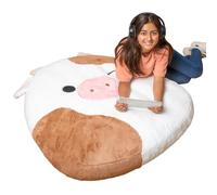 BigMouth X Squishmallows Gonfl-A-Pal, chaise longue gonflable, coussin de sol gonflable ou coussin de sol, pompe à air manuelle incluse