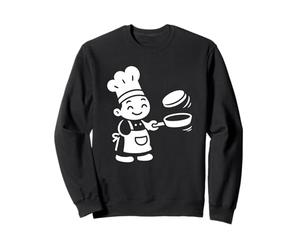 bigoudène Bretonne Qui Fait des crèpe de Bretagne Sweatshirt