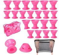 Bigoudi en silicone souple sans chaleur pour une utilisation facile à la maison ou en voyage