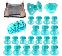 Bigoudi en silicone souple sans chaleur pour une utilisation facile à la maison ou en voyage