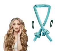 Bigoudi, Rouleau à Cheveux Sans Chaleur, Heatless Hair Curlers Velours Rouleau Cheveux Curling Rod Headband Bigoudi de Sommeil Doux, pour cheveux longs et moyens(bleu)