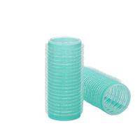 Bigoudis auto-agrippants, 6 pièces, bigoudis sans chaleur, boucles sans chaleur, frange de cheveux, Volume, crochet et boucle auto-adhésifs, outils de coiffure DIY Bigoudis Cheveux(Green,25mm)
