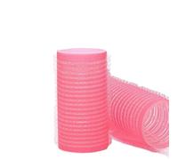 Bigoudis auto-agrippants, bigoudis sans chaleur, sans chaleur, Volume de frange, crochet et boucle auto-adhésifs, outil de coiffure à faire soi-même Bigoudis Cheveux(Pink,3cm)