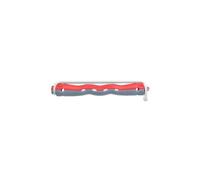 Bigoudis Bicolores Ondulés Rouge Bleu 12 pcs