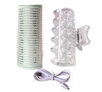 Bigoudis chauffants, bigoudis électriques, bigoudis autocollants, bigoudis portables, réalisez des boucles de qualité salon à la maison pour un coiffage sans effort