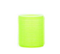 bigoudis cheveux 6 pièces bigoudis coiffure professionnel collant for bricolage multi taille Salon outil grands couleur auto-adhérence tenant pour Volume et Curls(Yellow,3x6.2cm)