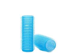 bigoudis cheveux 6 pièces rouleau à cheveux sans chaleur Salon de coiffure bigoudis auto-agrippant crochet bigoudi taille Jumbo collant outil pour Volume et Curls(Pink,20mm)