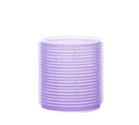bigoudis cheveux Bigoudis Jumbo auto-agrippants, 6 pièces, bigoudis sans chaleur, de Volume cheveux, crochet et boucle auto-adhésifs, outils coiffure DIY pour Volume et Curls(Purple,30mm)
