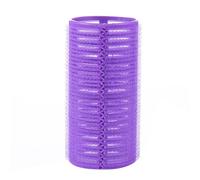 bigoudis cheveux Ruban auto-adhésif sans chaleur, tige à friser, bandeau, outils de coiffure, bricolage, accessoires pour Volume et Curls(Purple)